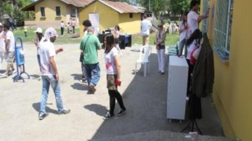 &Uuml;niversite Belediye El Ele Vererek İlk&ouml;ğretim Okulunu Onardı