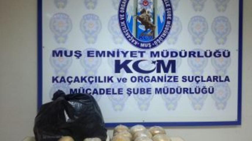 Muş&rsquo;ta Uyuşturucu Operasyonu: 3 Kişi Tutuklandı