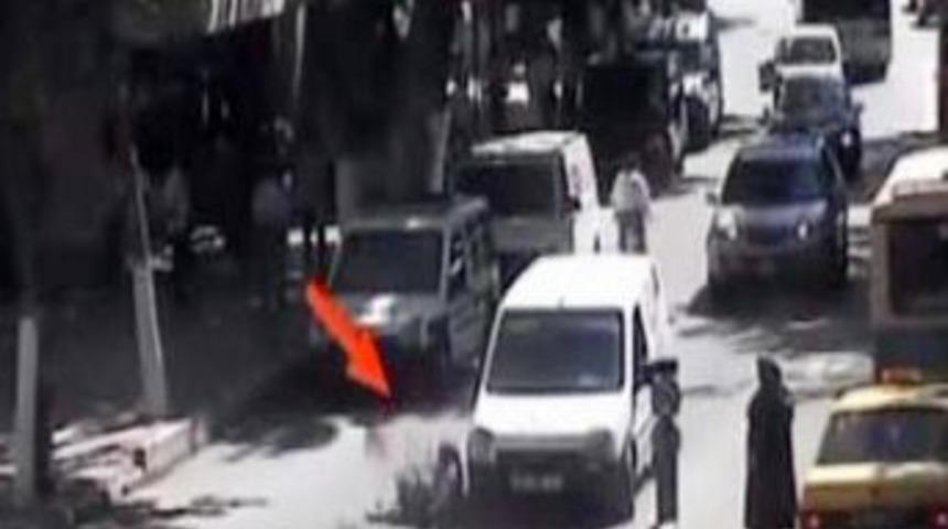 Malatya'da Mobese'ye Takılan Kazalar