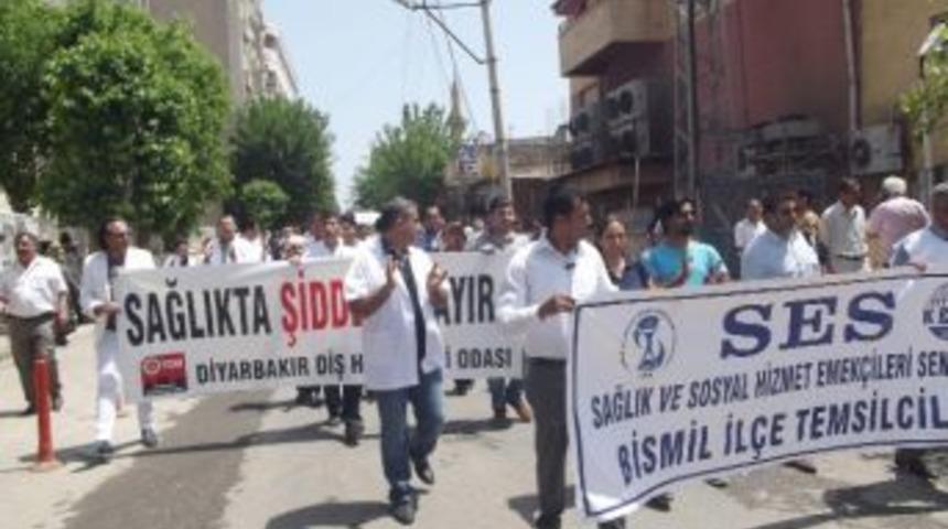 Bismil&rsquo;de Sağlık &Ccedil;alışanının Darp Edilmesi