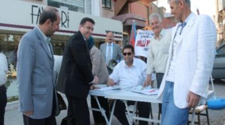 Başkan V. Bakıcı Milli Park İ&ccedil;in Başlatılan İmza Kampanyasına Destek Verdi