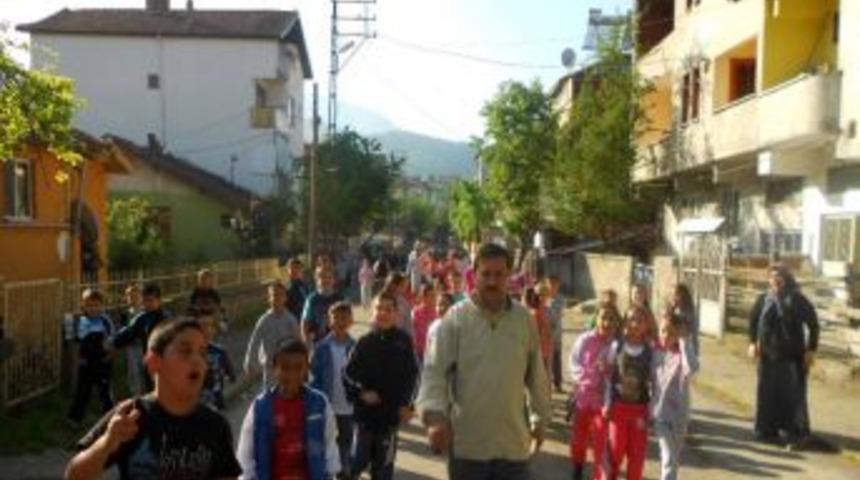 Kalaycılar İlkokulu &lsquo;Sağlık İ&ccedil;in Y&uuml;r&uuml;yelim&rsquo; Projesi Başlattı