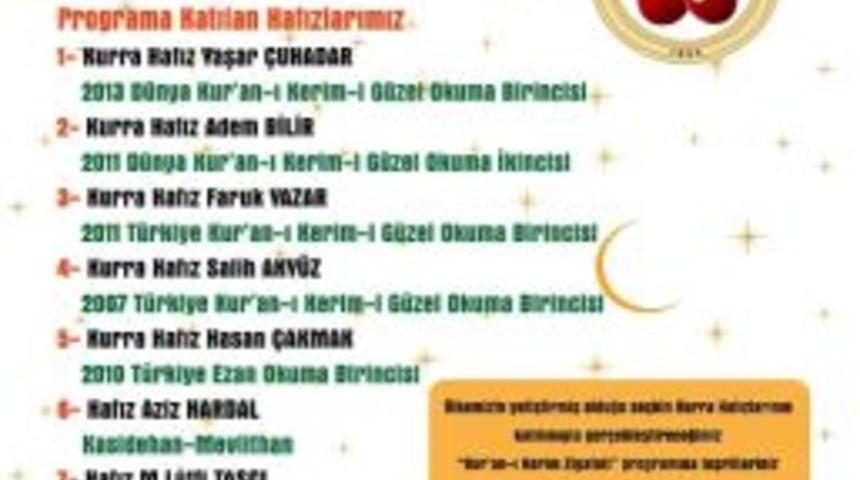 Pazarlar Kur&rsquo;an Ziyafetine Hazırlanıyor