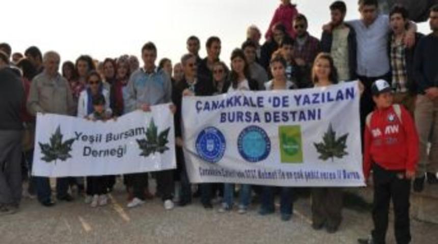Bursalı &Ouml;ğrenciler &Ccedil;anakkale&rsquo;de