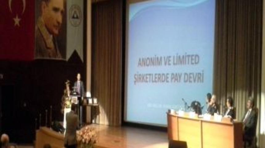 Erciyes &Uuml;niversitesi'nde Yeni TTK'ya G&ouml;re Şirketler Anlatıldı