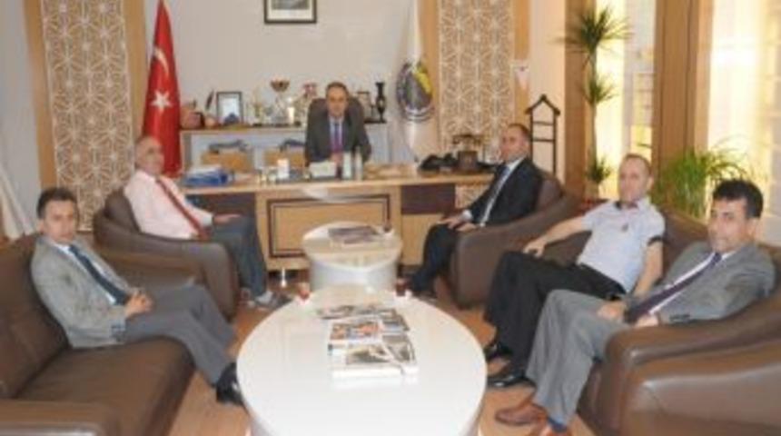 Hastane Y&ouml;netiminden Başkan Aktaş&rsquo;a Teşekk&uuml;r Ziyareti