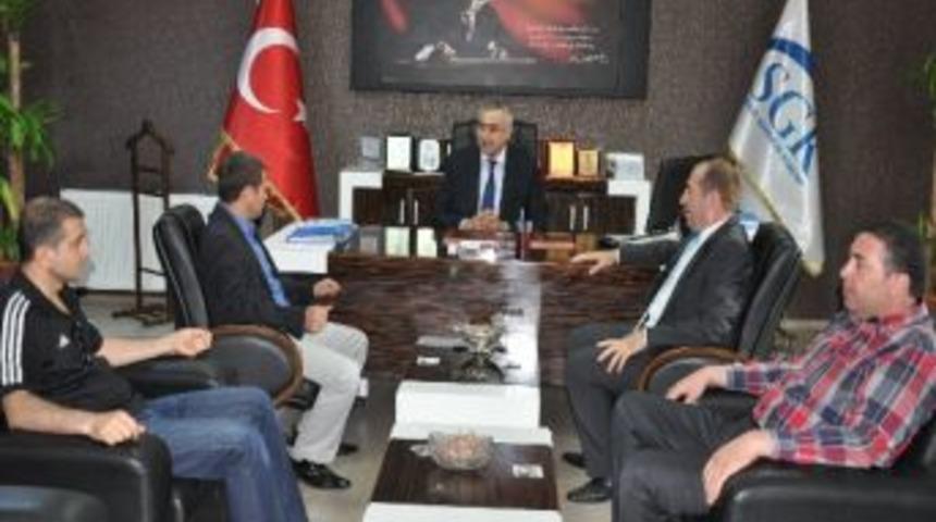 Yeni Atanan Sgk M&uuml;d&uuml;r&uuml; Kılı&ccedil;&rsquo;a Ziyaret