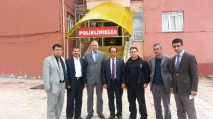 Sağlık-sen&rsquo;den, &Ccedil;elikhan'a Ziyaret