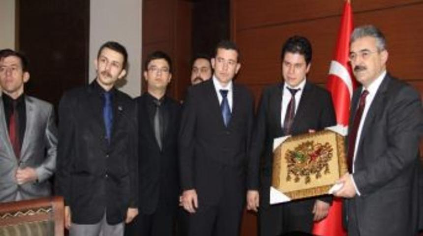 &Uuml;lk&uuml; Ocakları&rsquo;ndan, Vali Ayyıldız&rsquo;a Ziyaret