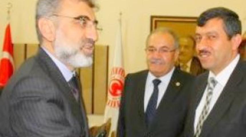 Bakan Yıldız'la doğalgaz toplantısı