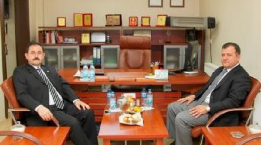 Vali Başk&ouml;y toprak sanayicileri kooperatifi'ni ziyaret etti