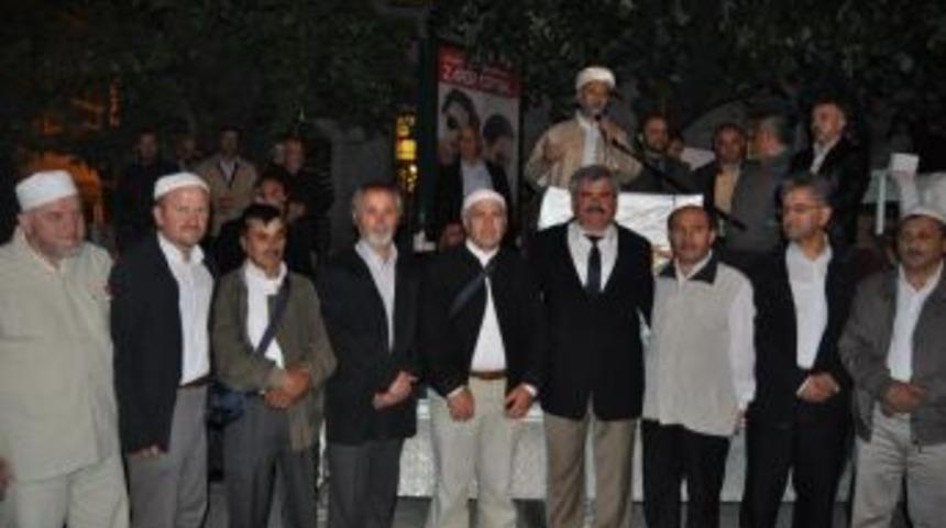 Yedigelli k&ouml;y&uuml;nden 43 kişi Umreye gitti