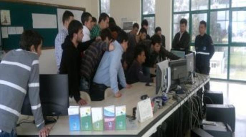 Elmalı Myo &Ouml;ğrencileri Hurma Atık Su Ve Asat Tesislerini Gezdiler