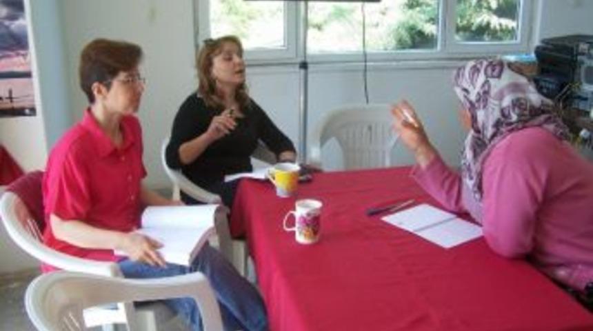 Korkuteli'nde Kadın &Ccedil;ift&ccedil;i B&ouml;lge Finaline İddialı Hazırlanıyor