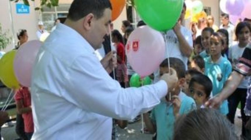 K&ouml;yde Yaşayan &Ccedil;ocuklar Doyasıya Eğlendi