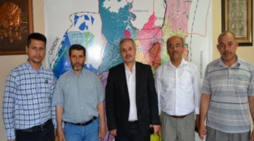 Tapanlılar&rsquo;dan Başkan &Ouml;zgan&rsquo;a Teşekk&uuml;r Ziyareti