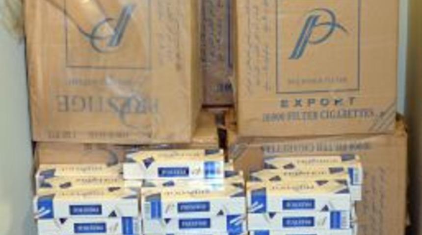 Şanlıurfa&rsquo;da 45 Bin 800 Paket Ka&ccedil;ak Sigara Ele Ge&ccedil;irildi