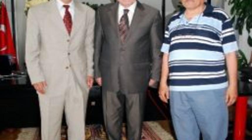 Prof. Dr. B&uuml;ke'den Başkan Okay&rsquo;a Ziyaret