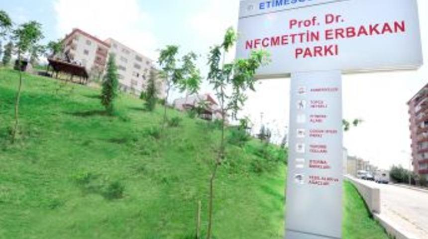 Prof. Dr. Necmettin Erbakan Parkı A&ccedil;ılıyor