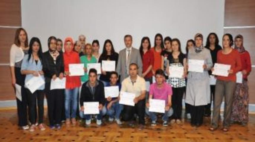 2 Bin 290 Kursiyer Sertifikalarını Aldı