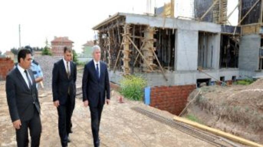 Vali Erden Ulubey İl&ccedil;esinde İncelemelerde Bulundu