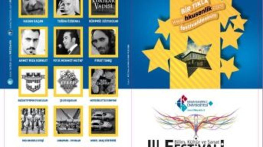 Hasan Kalyoncu &Uuml;niversitesi 3. Bilim, K&uuml;lt&uuml;r Ve Sanat Festivali Başlıyor