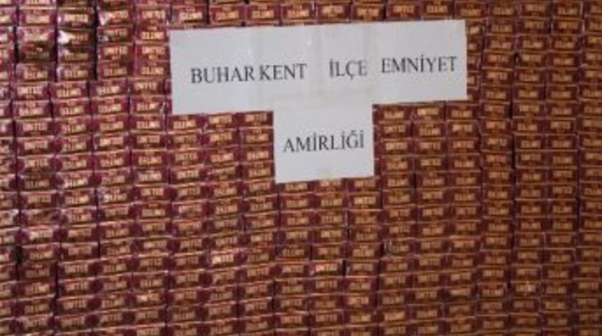 Buharkent’te Kaçak Sigara Operasyonu