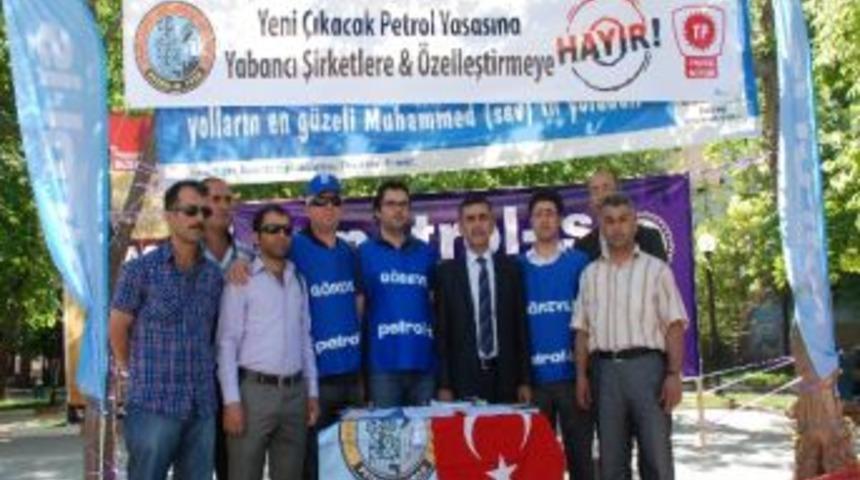 T&uuml;rk Petrol Kanunu Tasarına Karşı İmza Kampanyası