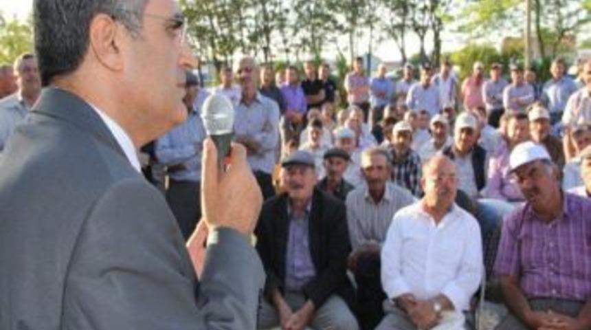 Başkan Konuk, Cihanbeyli&rsquo;de &Uuml;reticilerle Buluştu