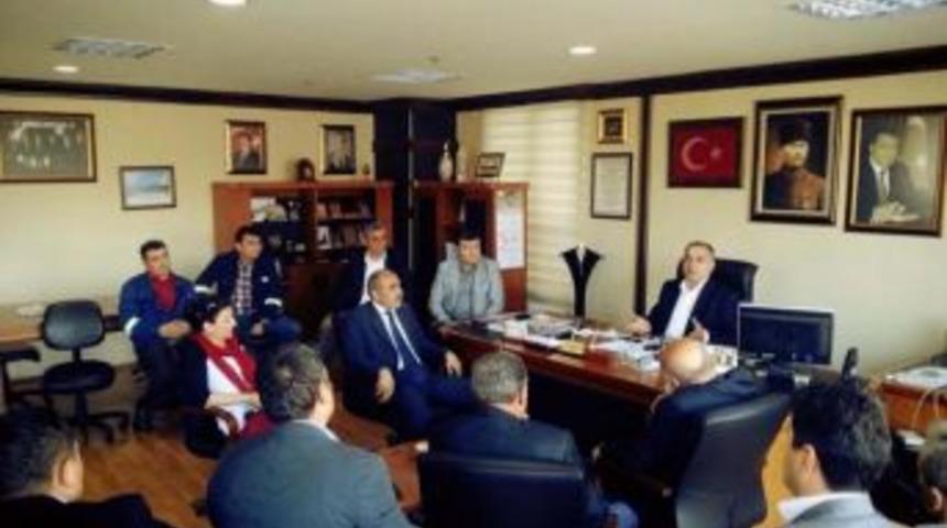 Chp&rsquo;den T&uuml;rk Metal Sendikasına Destek Ziyareti