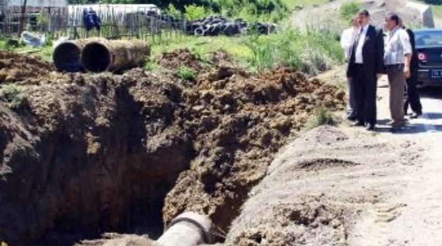 Başkan Akın Su Arızasını Yerinde Takip Etti