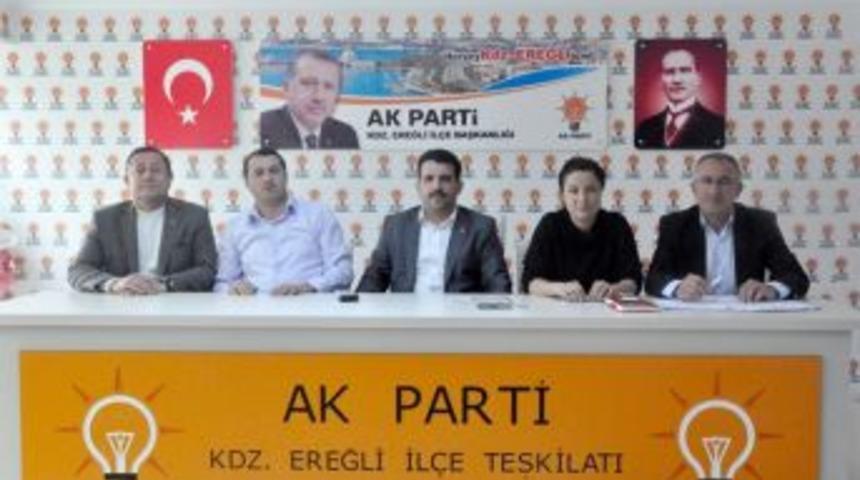 Ak Partili meclis &uuml;yeleri a&ccedil;ıklama yaptı