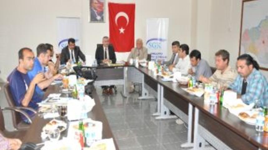 Sgk İl M&uuml;d&uuml;r&uuml; Kılı&ccedil; Basınla Tanıştı