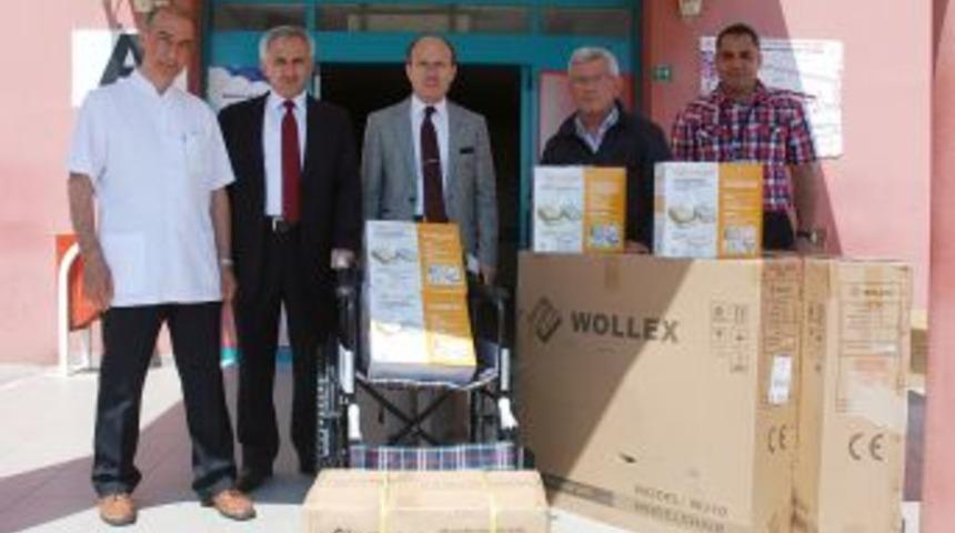 Gemlik&rsquo;te Mavi Kapaklar Tekerlekli Sandalye Oluyor