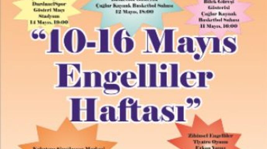 &Ccedil;anakkale de 10-16 Mayıs Engelliler Haftası etkinliği