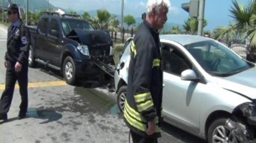 Giresun'da Zincirleme Trafik Kazası