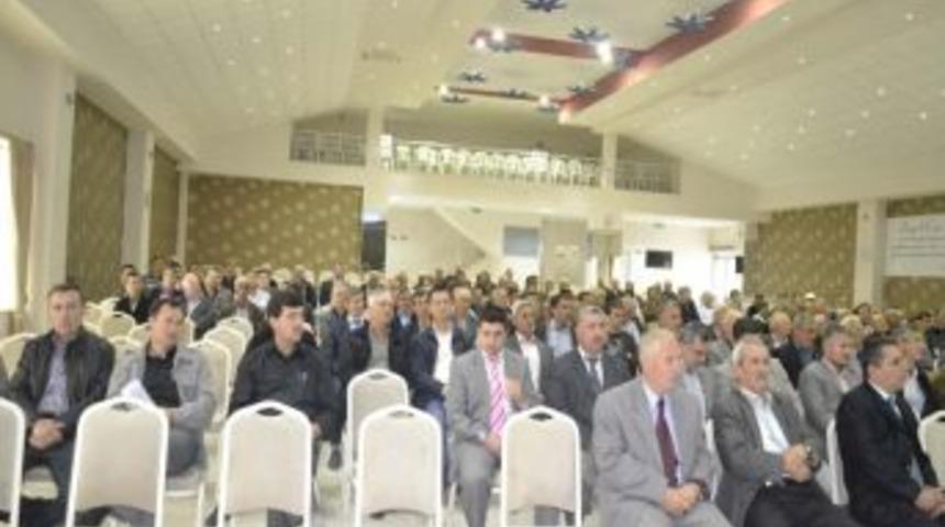 &Ccedil;an Kaymakamı Tat&rsquo;tan Muhtarlarla Toplantı