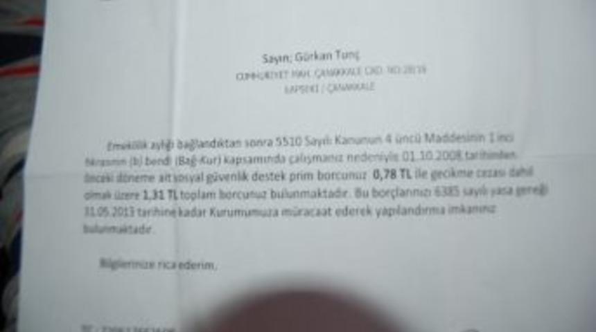 12 Kuruşluk Cezaya Tepki