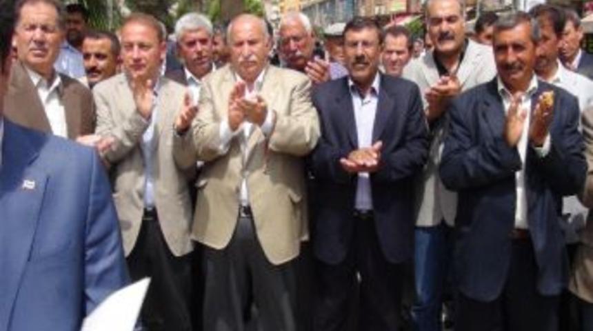 Kızıltepeli Muhtarlardan Barış S&uuml;recine Destek