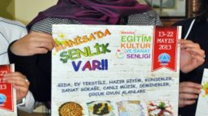 Manisa Eğitim, K&uuml;lt&uuml;r Ve Sanat Şenliği'nin Geliri &Ouml;ğrencilere Verilecek