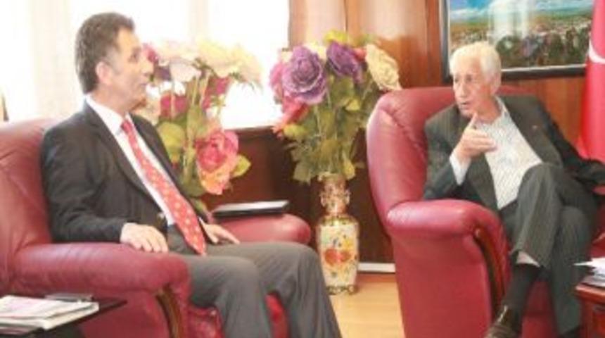 İha Heyetinden Başkan Dede&rsquo;ye Ziyaret