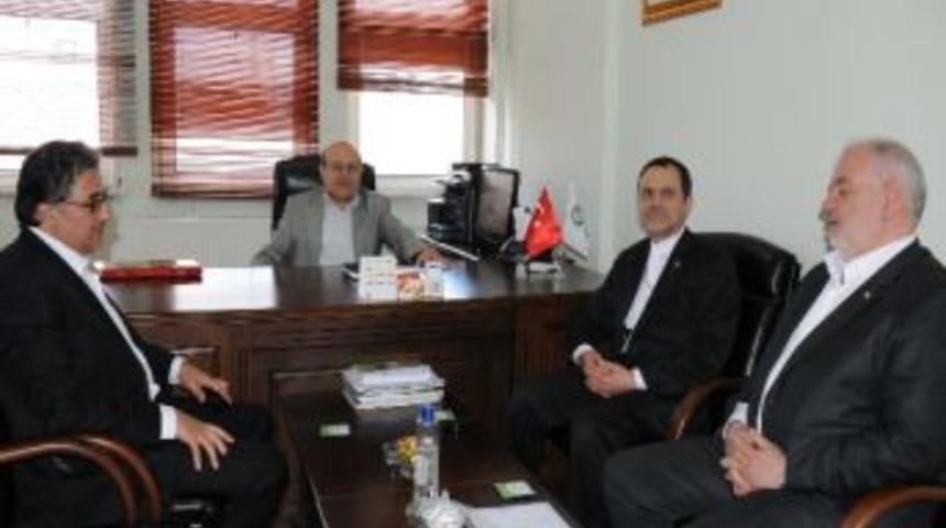 İran Erzurum Başkonsolosu Kılı&ccedil;han&rsquo;dan Iğdır &Uuml;niversitesi&rsquo;ne Ziyaret