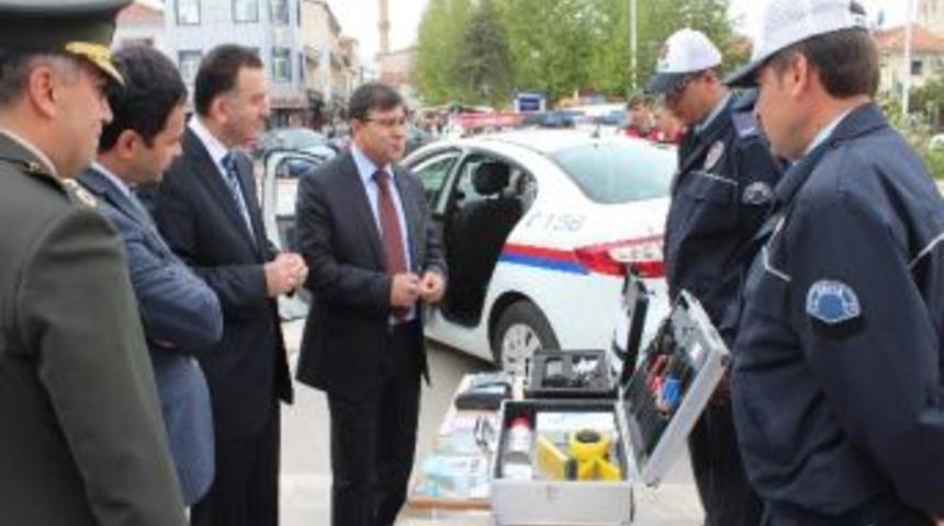 Beyşehir&rsquo;de Trafik G&uuml;venliği Sergisi A&ccedil;ıldı