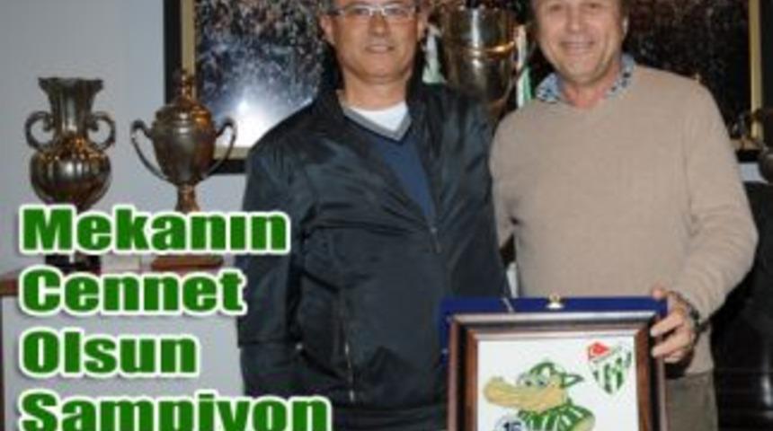 Mekanın cennet olsun şampiyon başkanım