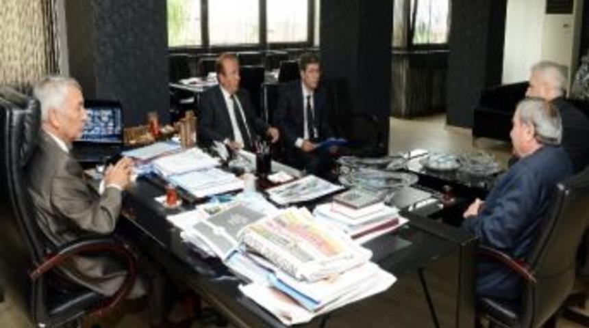 Vali Oğuz Ve Başkan G&uuml;naydın, İ&ccedil;kili Yer B&ouml;lgesi Tespiti Konusunda G&ouml;r&uuml;şt&uuml;