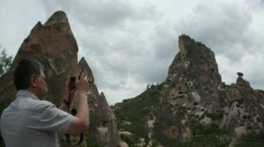 Macaristan Meclis Başkanı Kapadokya&rsquo;yı Gezdi