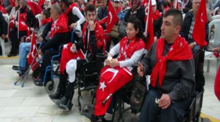 Engelli Askerler Dualarla Uğurlandı