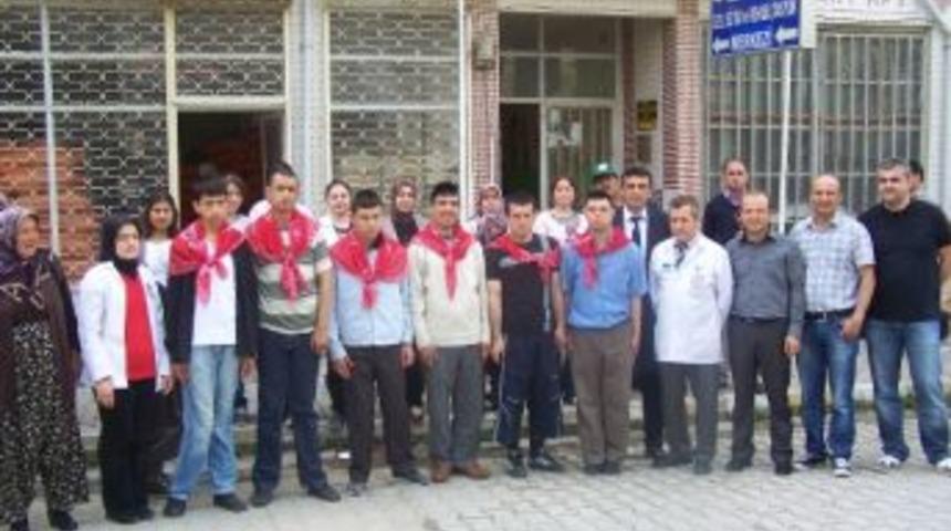 -korkutelili Engelliler Askere Uğurlandı