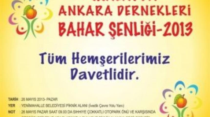 Ankara&rsquo;daki Malatyalılar Bahar Şenliği&rsquo;nde Buluşacak