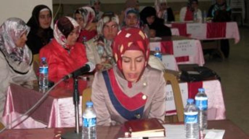 Sorgun&rsquo;da Kuran&rsquo;ı Kerim&rsquo;i G&uuml;zel Okuma Ve Bilgi Yarışması Yapıldı